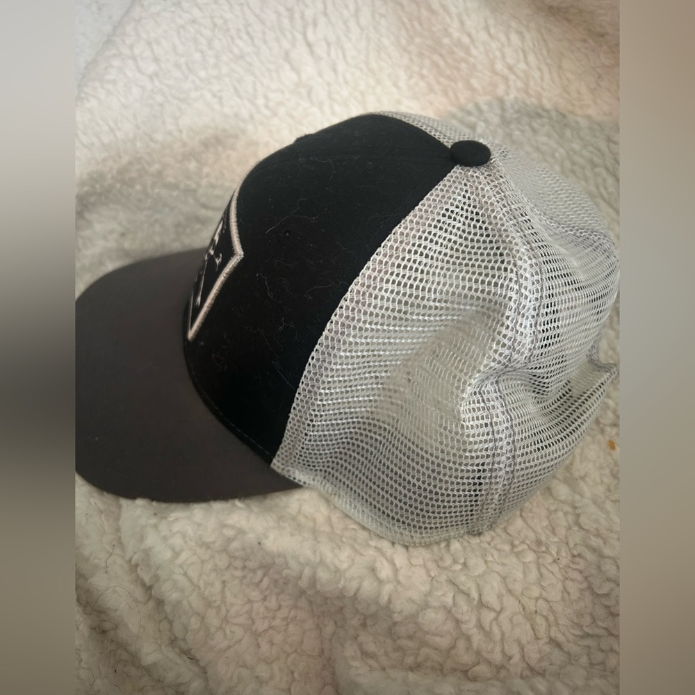 Legacy Mid Pro Snapback Black and Gray Trucker Hat - Picture 2 of 9